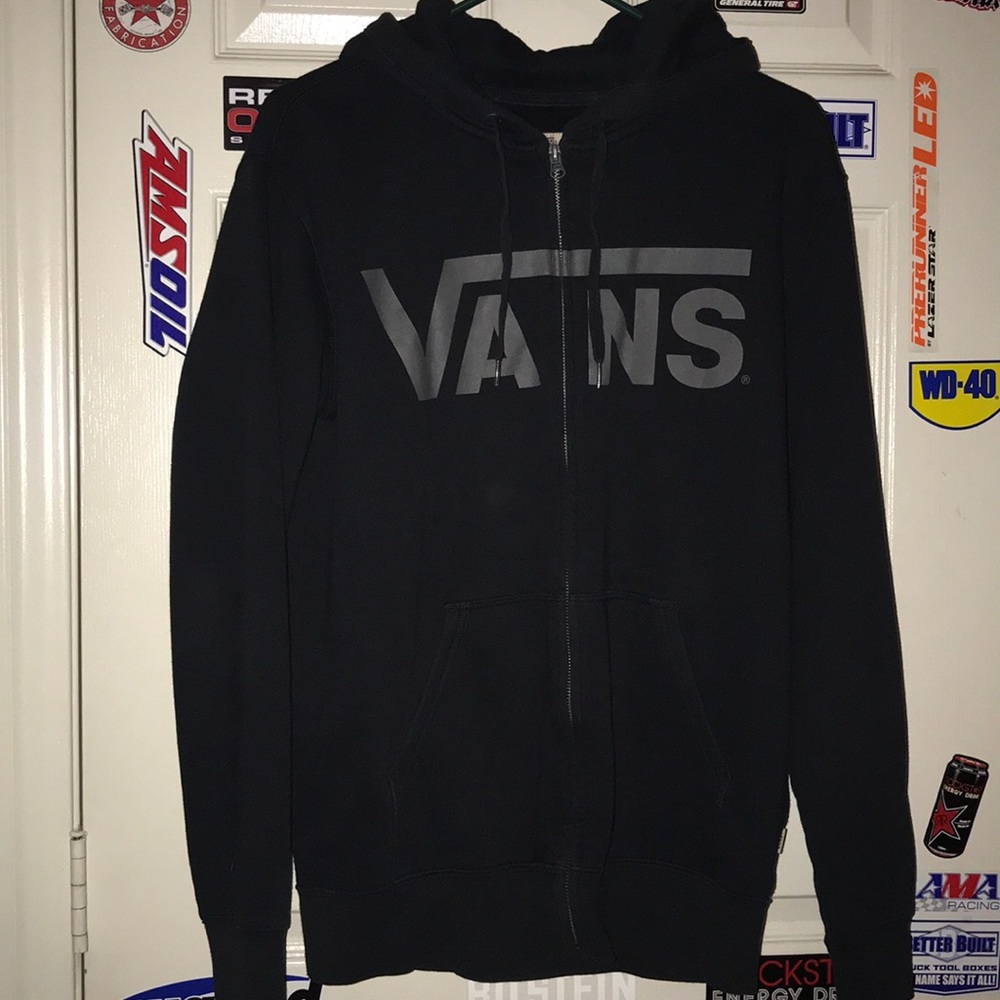 Vans zip up hoodie